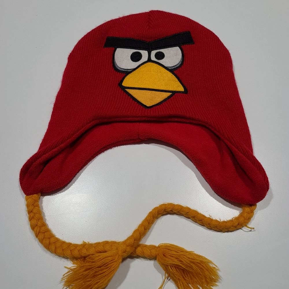 Angry birds knit hat one size fits all
